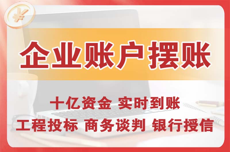 阜新企业账户摆账